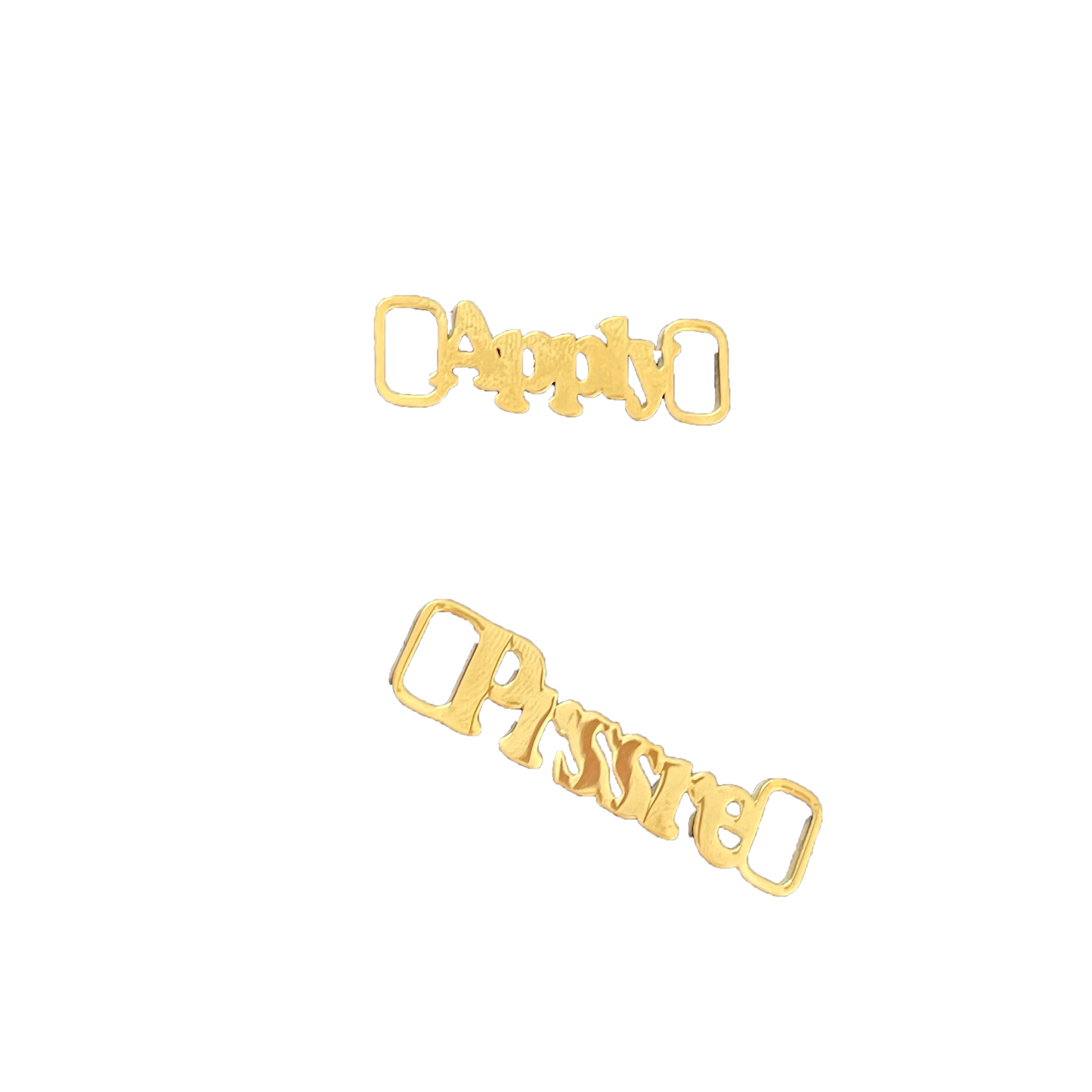 Apply Pressure Shoe Charm